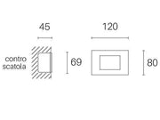 Collection en verre LED 3W 3W LED