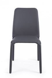 4x pathos pu gris chair mord. 0731798