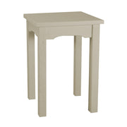 Table vitrine Nantes en bois gris