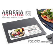 Plateau plat en ardoise 50 x 30 cm pub ou restaurants