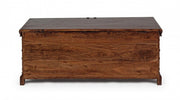Coffre ouvrant Jaipur décoratif bois de noyer cm 110x 63x 45h