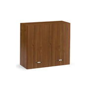 Élément mural égouttoir modulable en noyer pour cuisine Cm 80 Cm 80x32xH 72