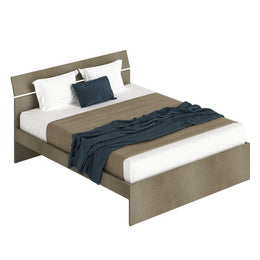 Lit simple et demi Argilla frassinato pour chambre 200x131xh98 cm