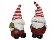 Père Noël En Terre Cuite 8,2X8X9,2Cm Assorties