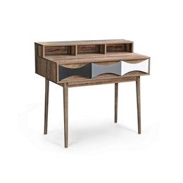DIONISO console arrière en bois avec trois tiroirs 100x48x h89,5 cm
