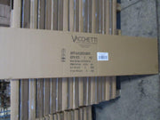 Étagère Jessica en métal noir avec 4 étagères d'angle cm 48 x 33 h160