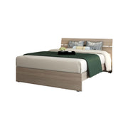 Lit double en bois par chambre couleur olmo 200x171xh 98