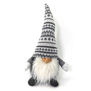 Nain en tissu bleu 20,5x20h45 cm