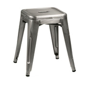 Tabouret en fer bristol galvanisé cm39x39h45