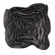 Grand coussin en tissu gris ca-4316 cm.50 x 50 x 15