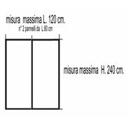 ECCO AIMANT 120X240 NERO