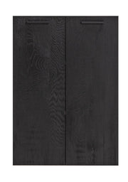 Paire de Portes Antracite H 104,7x L75xP1,6 cm - Facile à Monter