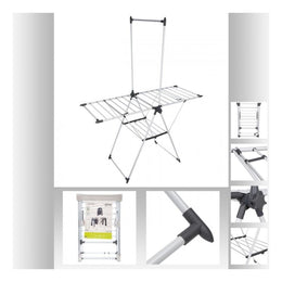 Sinaï blanc et rail en polypropylène 158x69.7x H199 cm