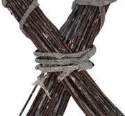 Guirlande coeur en jonc nar-8054 cm. 70 x 30/86