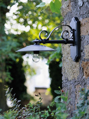 Lampadaire en aluminium moulé sous pression avec douille en porcelaine E27 graphite