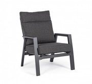 2x Fauteuil Recl C-C Kledi Anthracite Jx55