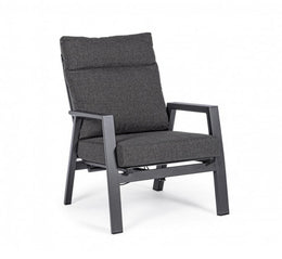 2x Fauteuil Recl C-C Kledi Anthracite Jx55