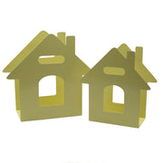 Porte-revues en métal maison 1-2 crème cm29x12h29