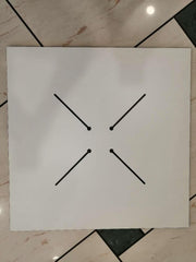 Tableau carré HPL Mahe 59x59 cm