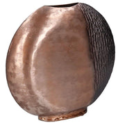 Vase en métal bronze cm31x9h29