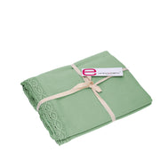 Nappe rectangulaire Amélie cm140x180 vert d'eau