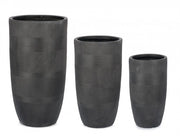 Set3 Vase Rigo à Anthracite Haut