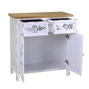 Armoire Wroclaw 2 portes + 2 tiroirs cm80x38,5h85