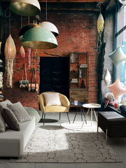 Tapis gris Delhi 200 x 300 cm