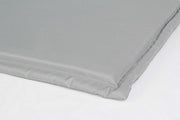 Coussin de dossier gris tourterelle en poly180 moyen