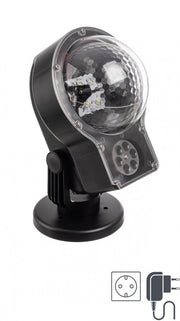 Proietteur LED Effet Neige 4F Mov.Ip44 - 4x