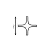 Lot de 2 réducteurs pour cuisinières à gaz Presto