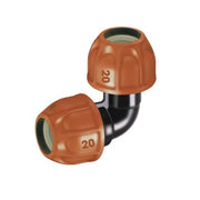 Raccord coudé pour tube de 20 mm