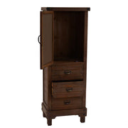 Meubles de salon de cuisine en noyer avec dalle de porte cm 137 h cm