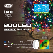 Catena lineare 900 LED rgb 36,5m en bobine