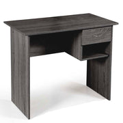 Bureau avec tiroir gris chambre CM 90 x 50 x 75 h cm