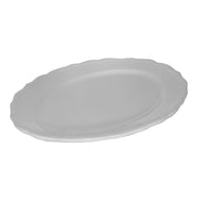 Assiette Juliette blanche ovale cm35x26h3