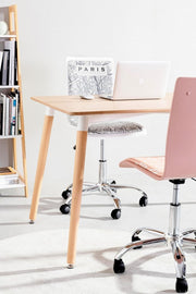 Table en bois de style naturel 120x80