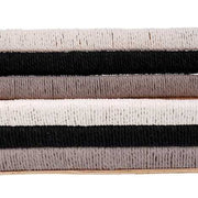 Image ronde en bois avec fleurs noires cm ø80h2,6