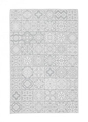 Tapis Shiraz Blanc-Gris 150X210