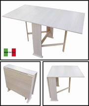 Table pliante blanche Susanna 75x45 cm