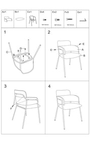 Crème Rotterdam en velours et en métal en métal en métal doré