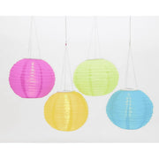 Lanterne solaire ronde diamètre 28cm Kaemingk