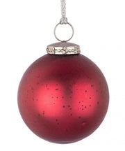 4x Sphère Vt Elegantia Rouge D80