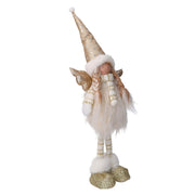 Ange en tissu doré cm21x12h46