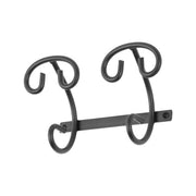 Porte-manteau double en fer forgé de la série Siena.