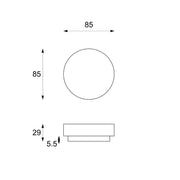Tableau de pierre gris moderne 85 x 85 x h 28 cm