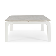 Table basse JALISCO 120X70 BLANCHE