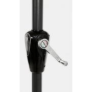 Parapluie du jardin Atlanta 270x H240 cm avec anthracite / paon