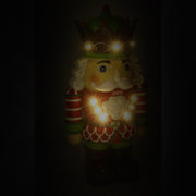 Soldat en résine avec led verte cm26x18h48