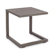 Table basse d'extérieur en aluminium HILDE YK14 40x40x h40 cm